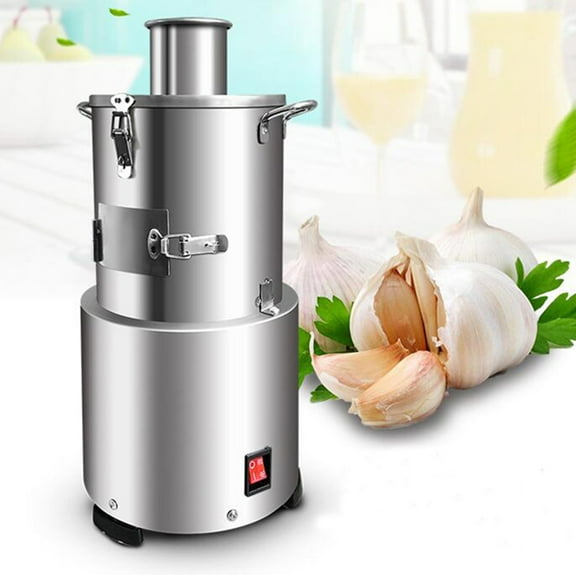 PreAsion Electric Garlic Peeler machine Restaurants Barbecue Shops Canteen Hotels Automatic Whole Garlic Separator 110V 20-35kg/h