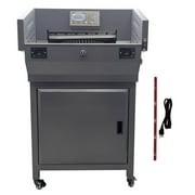 PreAsion Electric Heavy Duty Paper Cutter Automatic Paper Stack Cutting Machine 19.29" 490mm