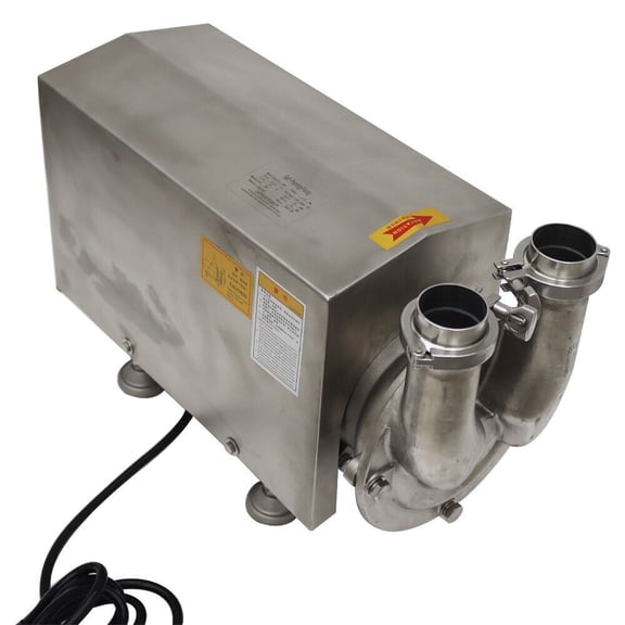 PreAsion Electric Self Priming Return Pump Sanitary Food Grade Self Suction Returning Pump 110V