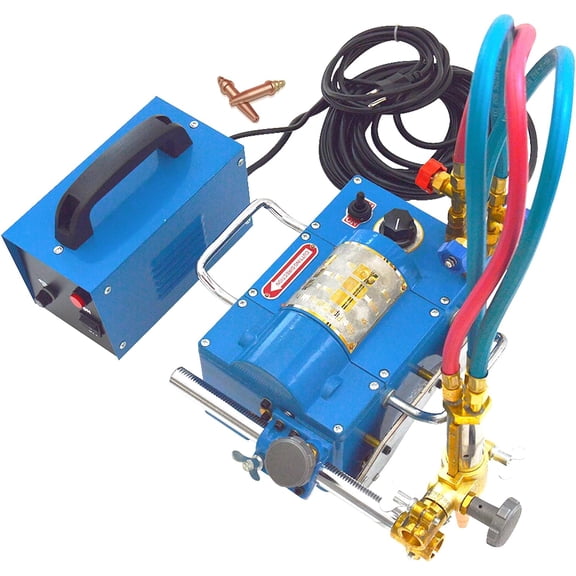 PreAsion Electromagnetic Gas Pipe Cutting Machine Torch Burner Beveler 110V