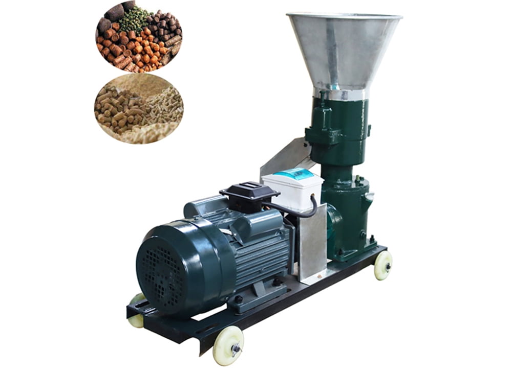 PreAsion Feed Pellet Mill Machine 6MM Electric Animal Feed Grinder 220V 3KW