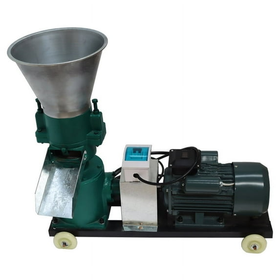 PreAsion Feed Pellet Mill Machine Animal Cub Feed Grinder 3mm 220V 3KW