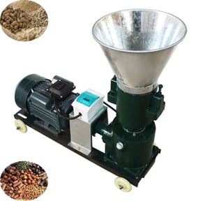 PreAsion Feed Pellet Mill Machine Chicken Duck Feed Grinder 5mm 220V 3KW