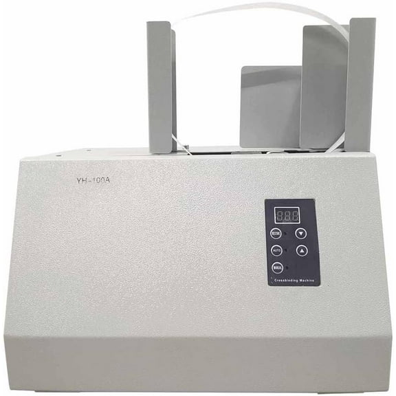 PreAsion Fully Automatic Banknote Banding Machine Paper Money Strapping Bundling Machine 110V