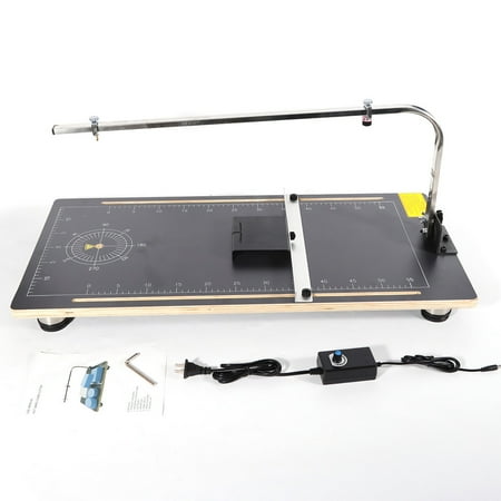 PreAsion Hot Wire Form Cutter Vertical Thermocut Foam Cutting Machine for Foam/Sponge/EPE/Ribbon/KT Board 15x30.7inch