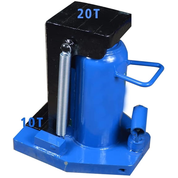 PreAsion Hydraulic Machine Toe Jack Lift 10/20 Ton Hydraulic Machine Stand Tool Oil Rigging