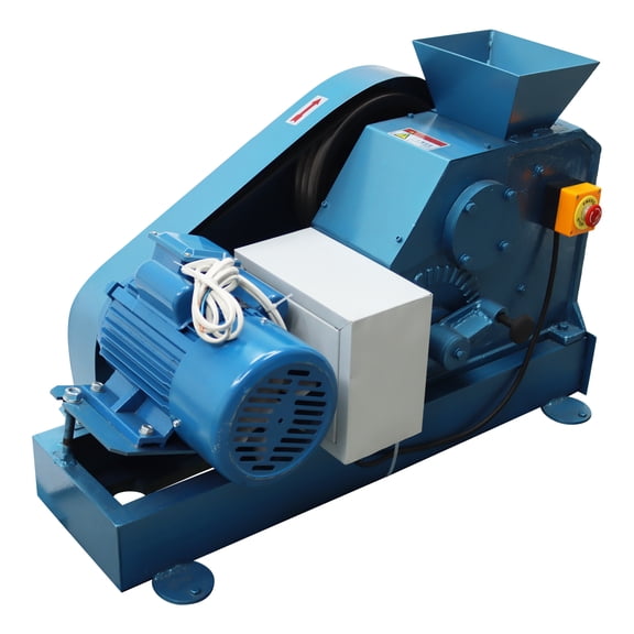 PreAsion Jaw Crusher Break Large Pieces of Ore Stone and Rock 220V 4KW 150*125