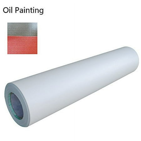 PreAsion Laminating Film Oil Painting Pattern 93Ftx25" 3Mil Paper Adhesive Glue Cold