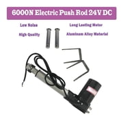 PreAsion Linear Actuator 24V DC 6000N Electric Telescopic Rod Linear Motion 5.9inch