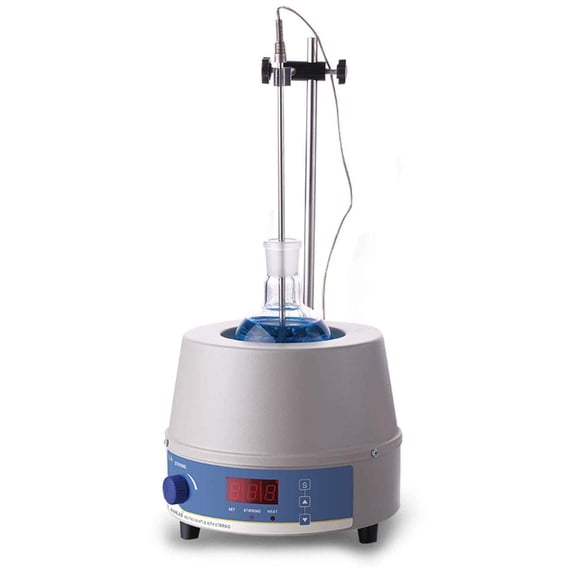 PreAsion Magnetic Stirrer Heating Mantle Heating Mantle Kit for Laboratory Heating with Temperature Control 1000ml