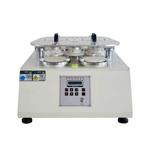 PreAsion Martindale Four-station Abrasion Testing Machine Wear Fabric Pilling Tester Textile Appearance Change Tester 110V