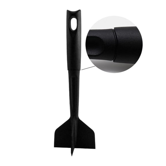 PreAsion Multifunctional Meat Rammer Manual Food Masher Chopper Kitchen Gadget Black
