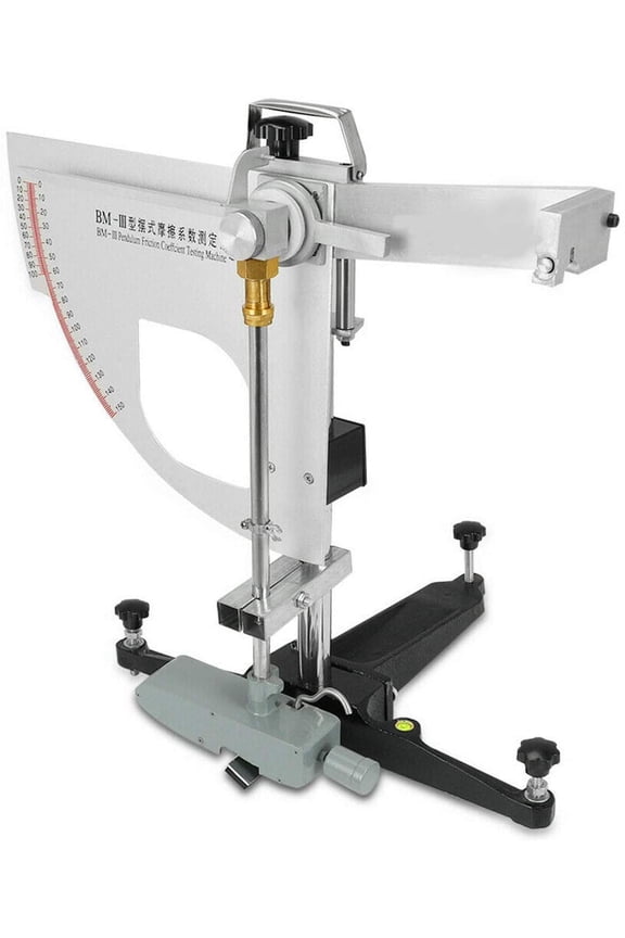 Portable Skid Resistance Tester Pendulum Friction Coefficient Measuring Instrument Pendulum Testing Tool