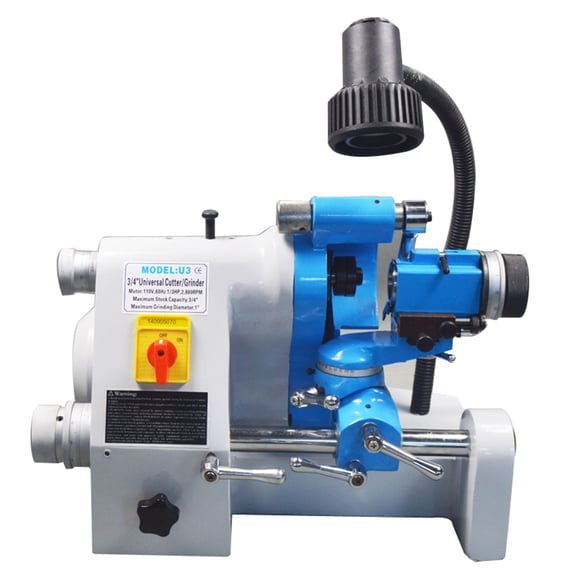 PreAsion R8 High Precision U3 Chuck Sharpening Suitable for Machinedrill Bit Lathe Bit End Mill By Using Different Acceories