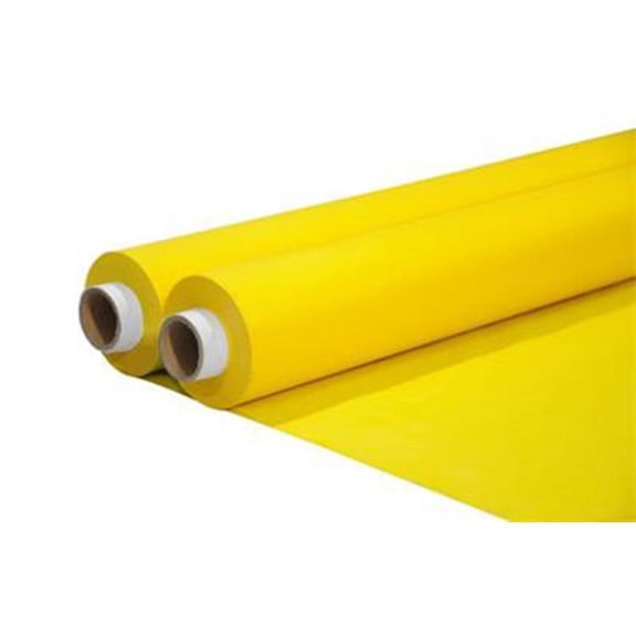 PreAsion Screen Mesh Fabric Silk Printing Abrasion Polyester Material Yellow 300M /120T