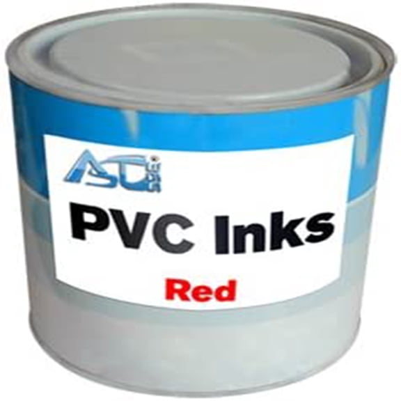 PreAsion Screen Printing Ink 2.2lbs Red Pad Printing PVC Ink