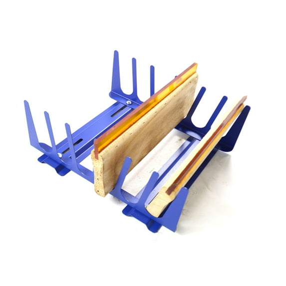 PreAsion Screen Printing Squeegee Rack 6 Layers Horizontal Scraper Storage Shelf
