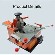 PreAsion Semi-automatic Metal Nameplate Marking Machine Cards Nameplates Engraving Characters Marking Machine