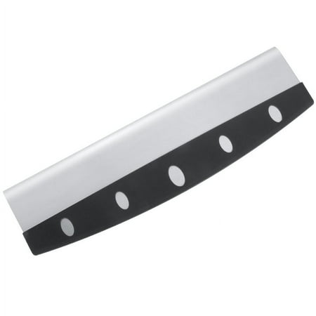 PreAsion Sharp Rocker Blade 14" Pizza Cutter Slicer with Protective Cover 430 Stainless Steel