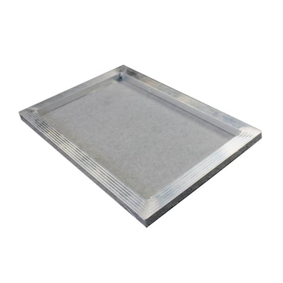 PreAsion Silk Screen Printing Stretched Fixed Frame 1Pc 7.5"x10" Stretched Aluminum Frame With 80 Mesh Screen