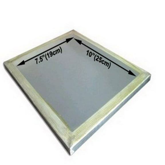 PreAsion Silk Screen Printing Stretched Fixed Frame 4Pc 10.5"x15" Stretched Aluminum Frame With 80 Mesh Screen
