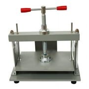 PreAsion Steel Notes Invoice Flattening Machine A4 Manual Flat Paper Press Machine Receipt Flattening Papermaking Machine