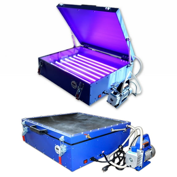 PreAsion Vacuum UV Exposure Unit 24*20 inch Exposure Area for Screen Printing Exposure with 12 LED Tubes