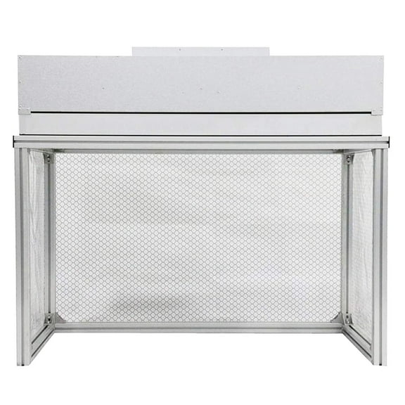 PreAsion Vertical Dust Free Room Workshop Laminar Flow Hood Bench with HEPA-Filter for Phone LCD Repair Workshop Laboratory Using
