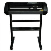 PreAsion Vinyl Cutter 24Inch Cutting Plotter Machine 720mm Paper Feed Vinyl Cutter Plotter with Stand AC90-240V