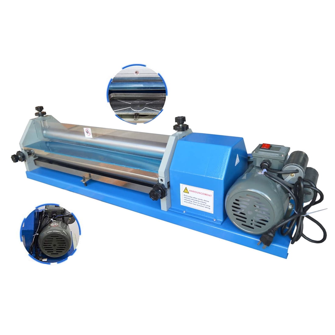 PreAsion White Emulsion Glue Coating Machine 23in Coating Width