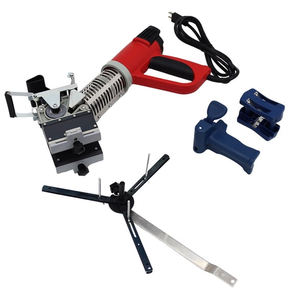PreAsion Woodworking Portable Edge Bander Banding Machine Curve Straight Edge Bander 220V