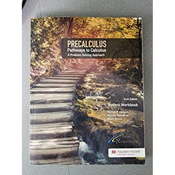 Pre-Owned Precalculus: Pathways to Calculus Student Workbook, 9780738085524, 0738085529, Paperback, 6th edition