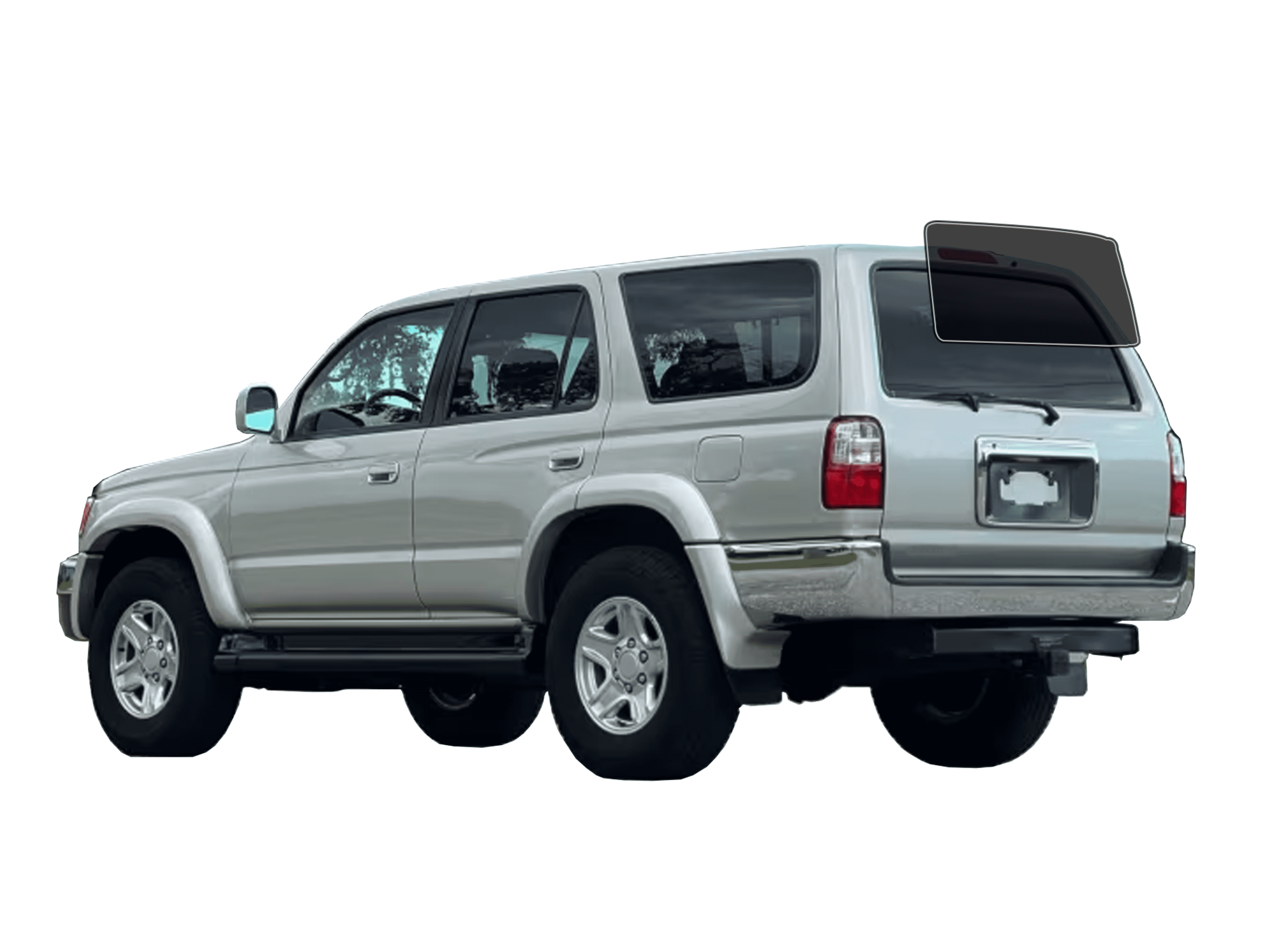 PreCut Window Film for 1996-2002 Toyota 4Runner Rear Window, UV-IR ...