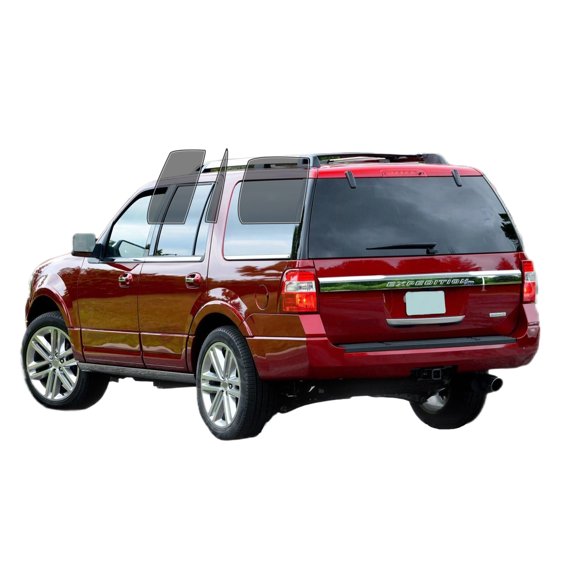 PreCut Window Film for 2007-2017 Ford Expedition Back Window, UV-IR Blocking Two Ply Car Window Film Tint 50%, Enhances Privacy & Comfort, Easy Installation