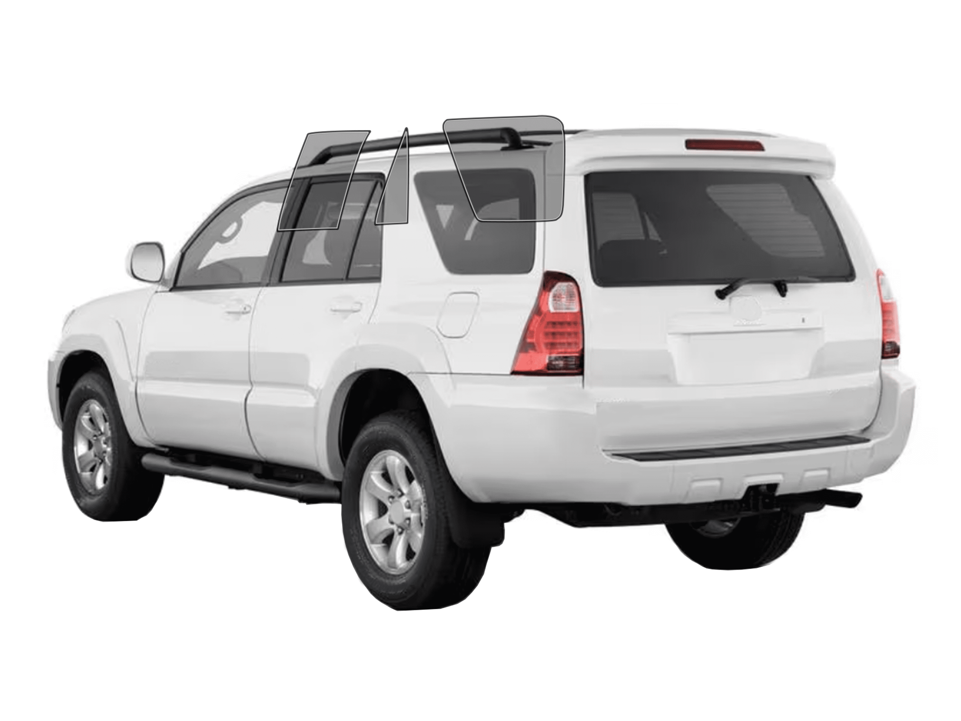 PreCut Window Film for 2003-2009 Toyota 4Runner Back Window, UV-IR ...