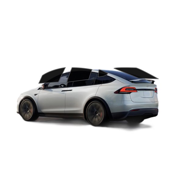 Haiy Co - PreCut 2Ply 10% Window Tint Film Kit For 2016-2024 Tesla Model X -Side+Rear Window