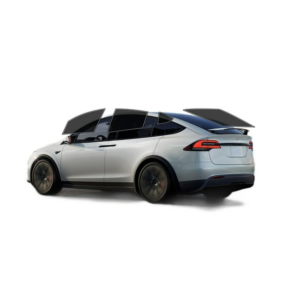 Haiy Co - PreCut 2Ply 25% Window Tint Film Kit For 2016-2024 Tesla Model X -Side+Rear Window