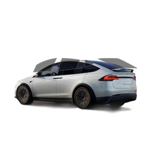 Haiy Co - PreCut 2Ply 50% Window Tint Film Kit For 2016-2024 Tesla Model X -Side+Rear Window