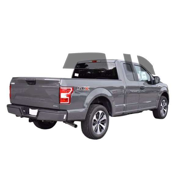 PreCut Window Film for 2021-2024 Ford F150 Extended Cab All Side+Rear Window, UV-IR Blocking Two Ply Car Window Film Tint 50%, Enhances Privacy & Comfort, Easy Installation