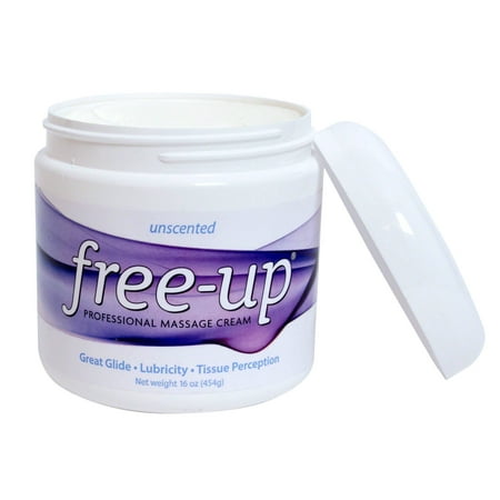 PrePak Products Freeup Massage Cream Unscented Net WT. 16 oz (454g)
