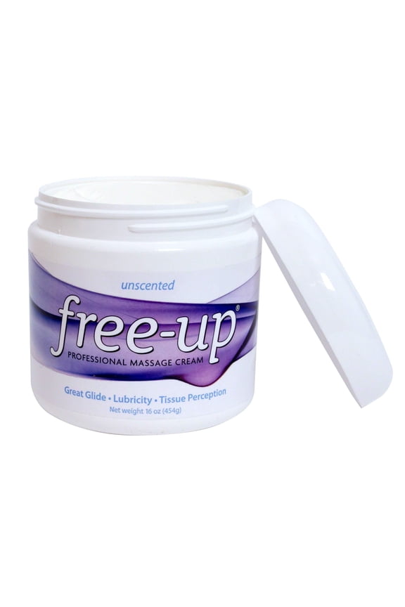 PrePak Products Freeup Massage Cream Unscented Net WT. 16 oz (454g)