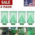 thumbnail image 1 of PrePat 4 Pcs The Ranch Fly Trap Outdoor Fly Trap Killer Bug Net Cage Perfect for Horses, 1 of 8