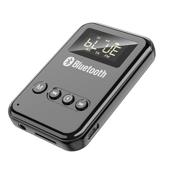 PrePat USB Bluetooth 5.0 Transmitter Receiver 4in1 Wireless Audio 3.5mm Aux Car Adapter