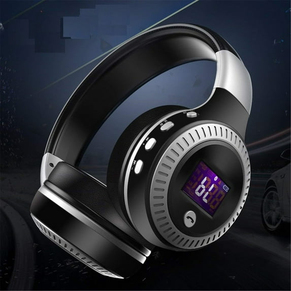 PrePat Universal Bluetooth Headset Wireless Hi-Fi Stereo Foldable Headphones Earphones
