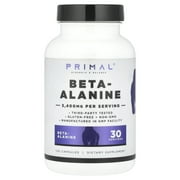 PrePrimal Beta-Alanine, 120 Capsules 850 mg per Capsule