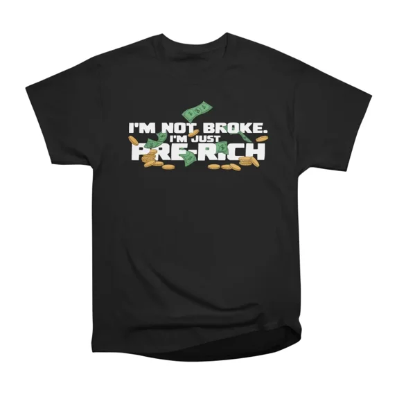 PreRich Money Humor Design
