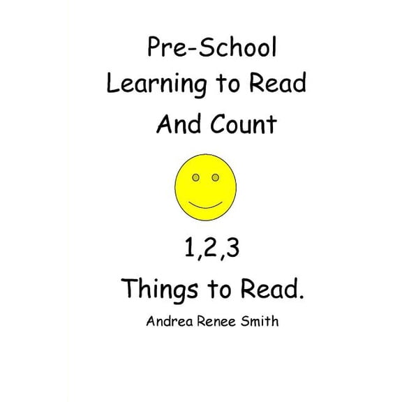 PreSchool Learning to Read and Count 123 Ready to Read, (Paperback)