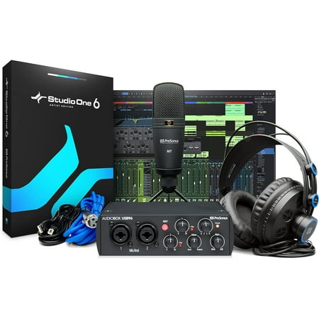 PreSonus AudioBox 25th 96k Studio USB 2.0 hardware/software recording kit