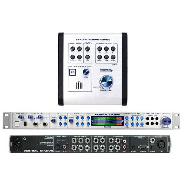 Presonus CENTRAL STATION PLUS Studio Control Center With Remote Control New