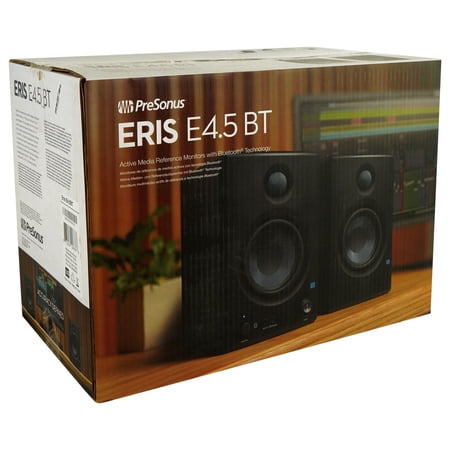 PreSonus Eris E4.5BT 4.5-Inch Near Field Studio Monitors with Bluetooth
